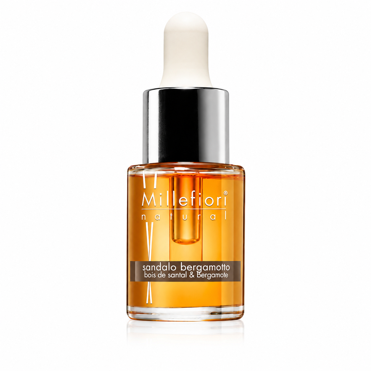 Huile Parfumée pour Bougie – Bois de Santal & Bergamote – 15 ml