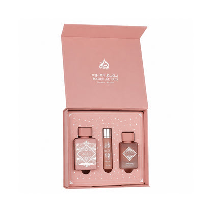 Coffret Badee Al Oud Noble Blush – 3 Pièces