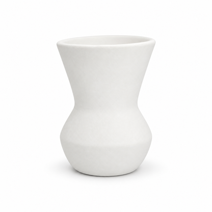 Encensoir en céramique blanc - Forme vase
