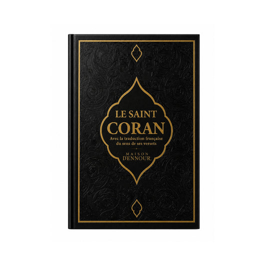 Le Saint Coran - Traduction française, coloris Noir & Or