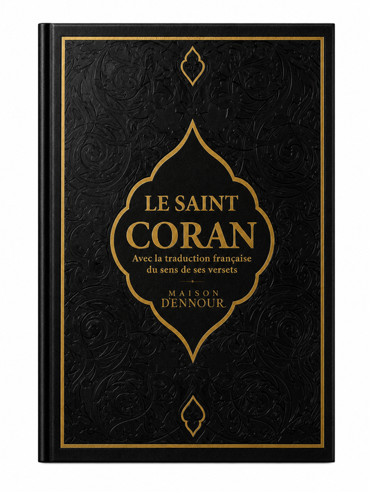 Le Saint Coran - Traduction française, coloris Noir & Or