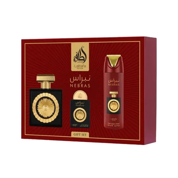Coffret Cadeau Nebras – 3 Pièces