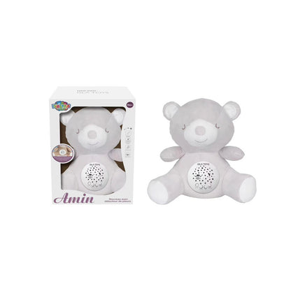 OURSON VEILLEUSE CORANIQUE AVEC DETECTEUR DE PLEURS