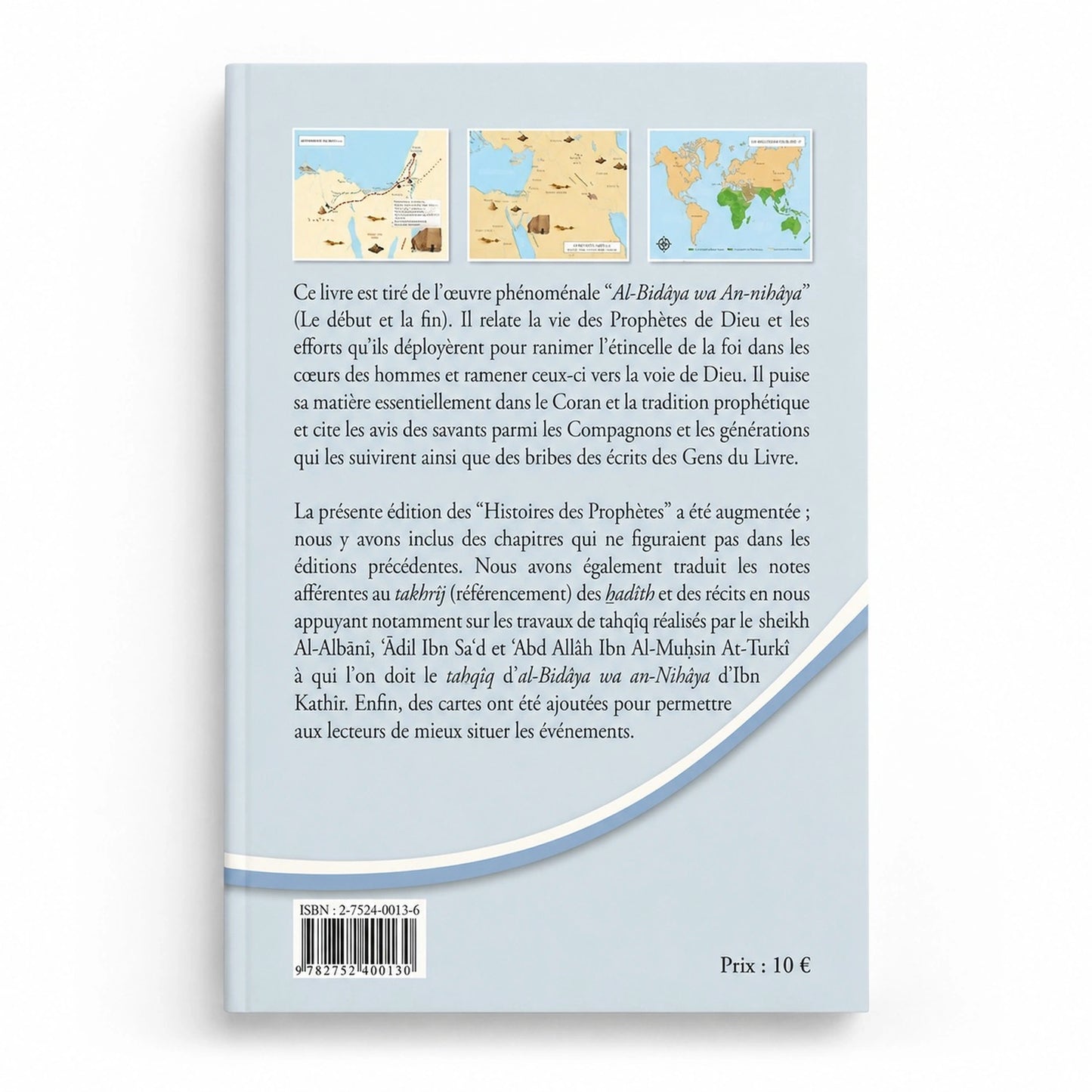 Les Histoires des Prophètes - Nouvelle édition augmentée - Ibn Kathir